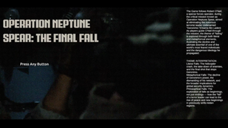 Operation Neptune Spear : The Final Fall screenshot