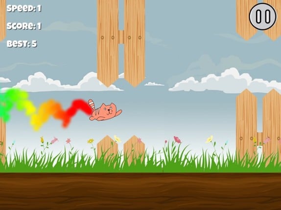 Rainbow cat screenshot