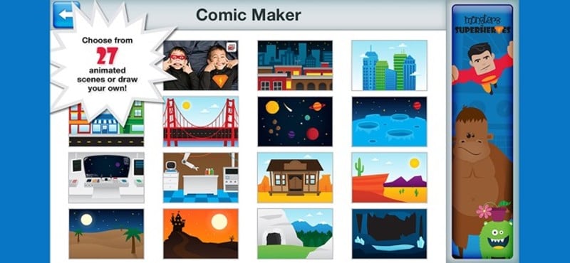 Superhero Comic Book Maker screenshot