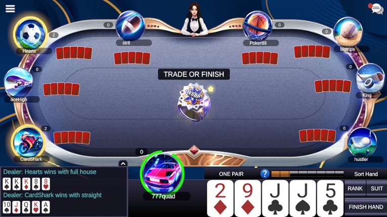 Switch Poker screenshot