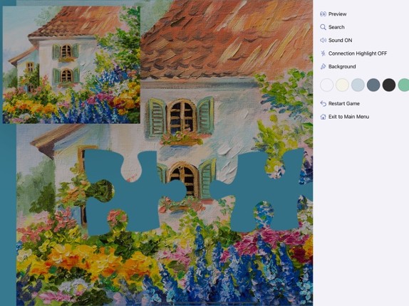 1000 Jigsaw Puzzles Art screenshot