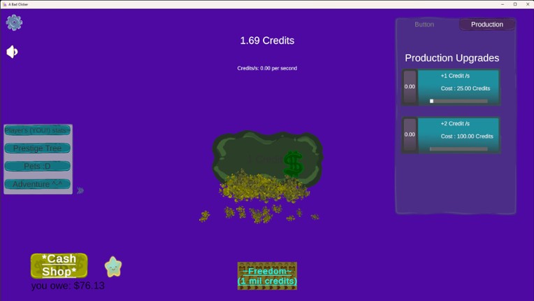 A Bad Clicker screenshot