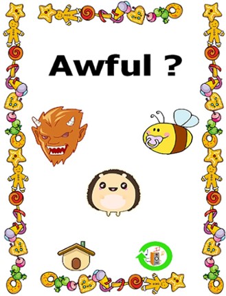 Adjectives games for kindergarden and 1st grade reading screenshot