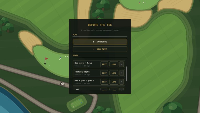 Before the Tee Image