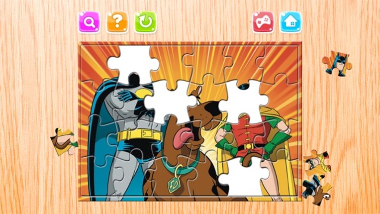 Cartoon Puzzle – Jigsaw Puzzles Box for Scooby Doo - Kids Toddler and Preschool Learning Games screenshot