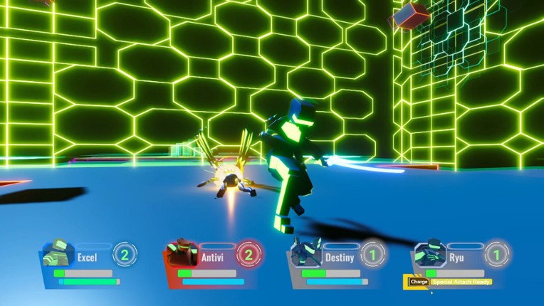 Clash of Digital : Rumble Smash screenshot