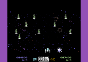 Cosmic Combat Deluxe [Commodore 64] Image