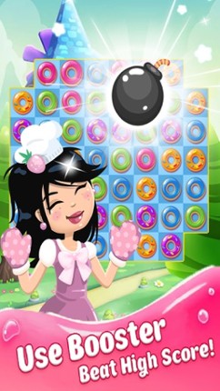Donut Blast Pop Legend - Sweet Yummy Match 3 Game Image