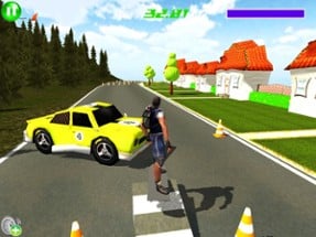 Downhill Skateboard 3D Free Image