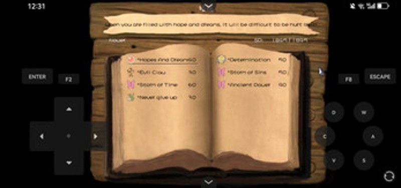 Flower and Rhen screenshot