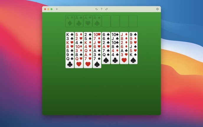 FreeCellﾠ Solitaire screenshot