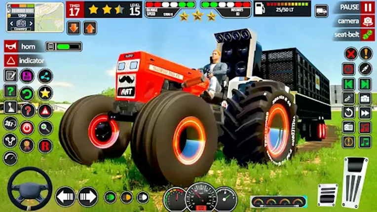Tractor Farming Game 3D Sim screenshot