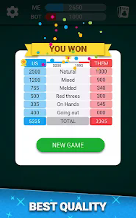 Canasta Card Game screenshot