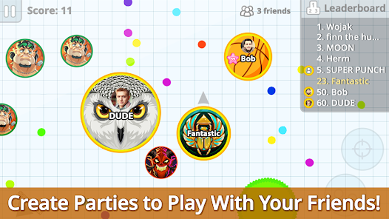 Agar.io screenshot