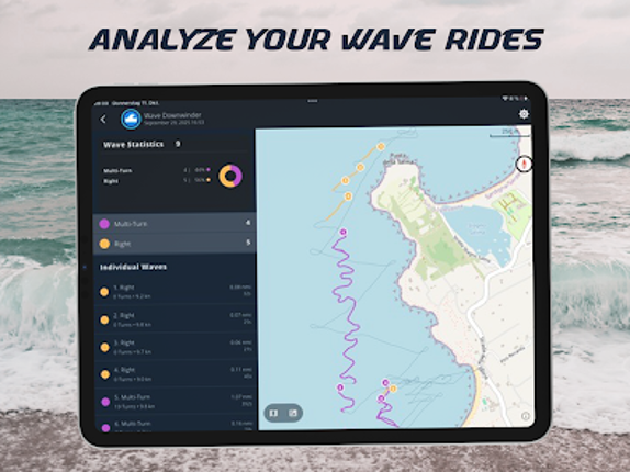 WindsportTracker Wing Windsurf screenshot
