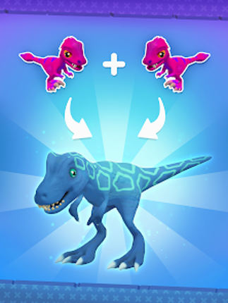 Dino Evolution: Merge Dinosaur Image