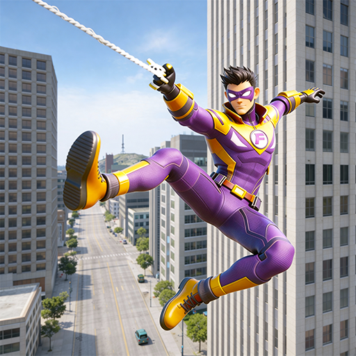 Games like Super Rope Hero: Crime City