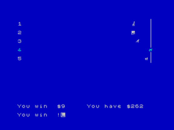 A Day At The Animal Races (ZX Spectrum) Image