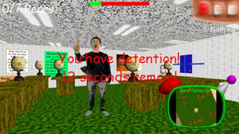 Baldi Loves Pears (Sequel Of Baldi's On A Wheelthing) screenshot