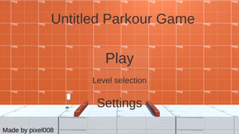 Untitled Parkour Game screenshot