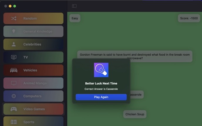 Instant Trivia - Quiz Game screenshot