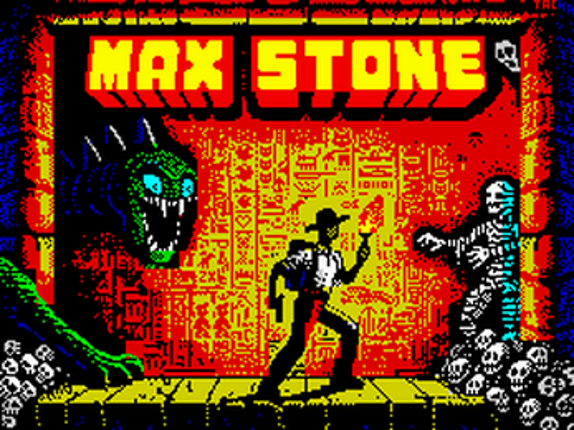 MAX STONE  El Secreto de la Gran Piramide (ZX Spectrum 48/128K & Windows) screenshot
