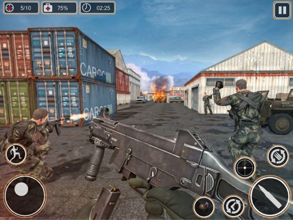 Modern Black Ops Fire Mission screenshot