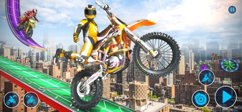 Moto Bike Stunts Racing Game Image