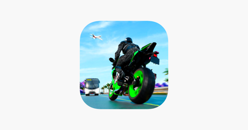 Moto Rider Highway Racer 3D Game Cover