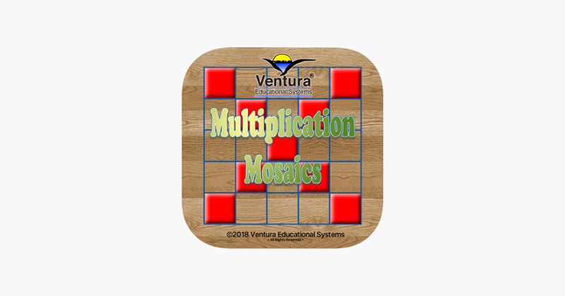 Multiplication Mosaics Game Cover