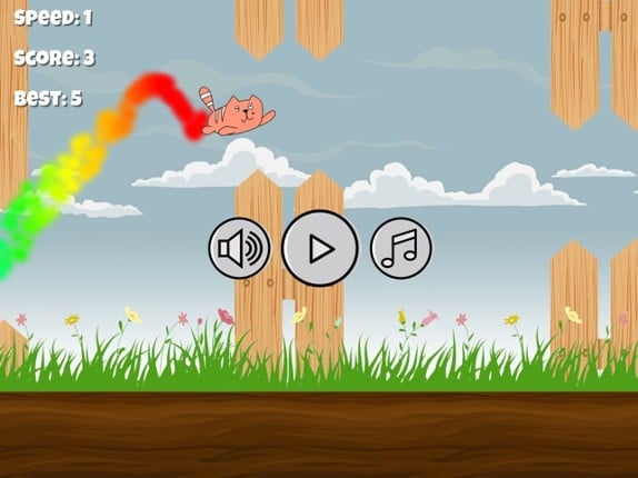 Rainbow cat screenshot