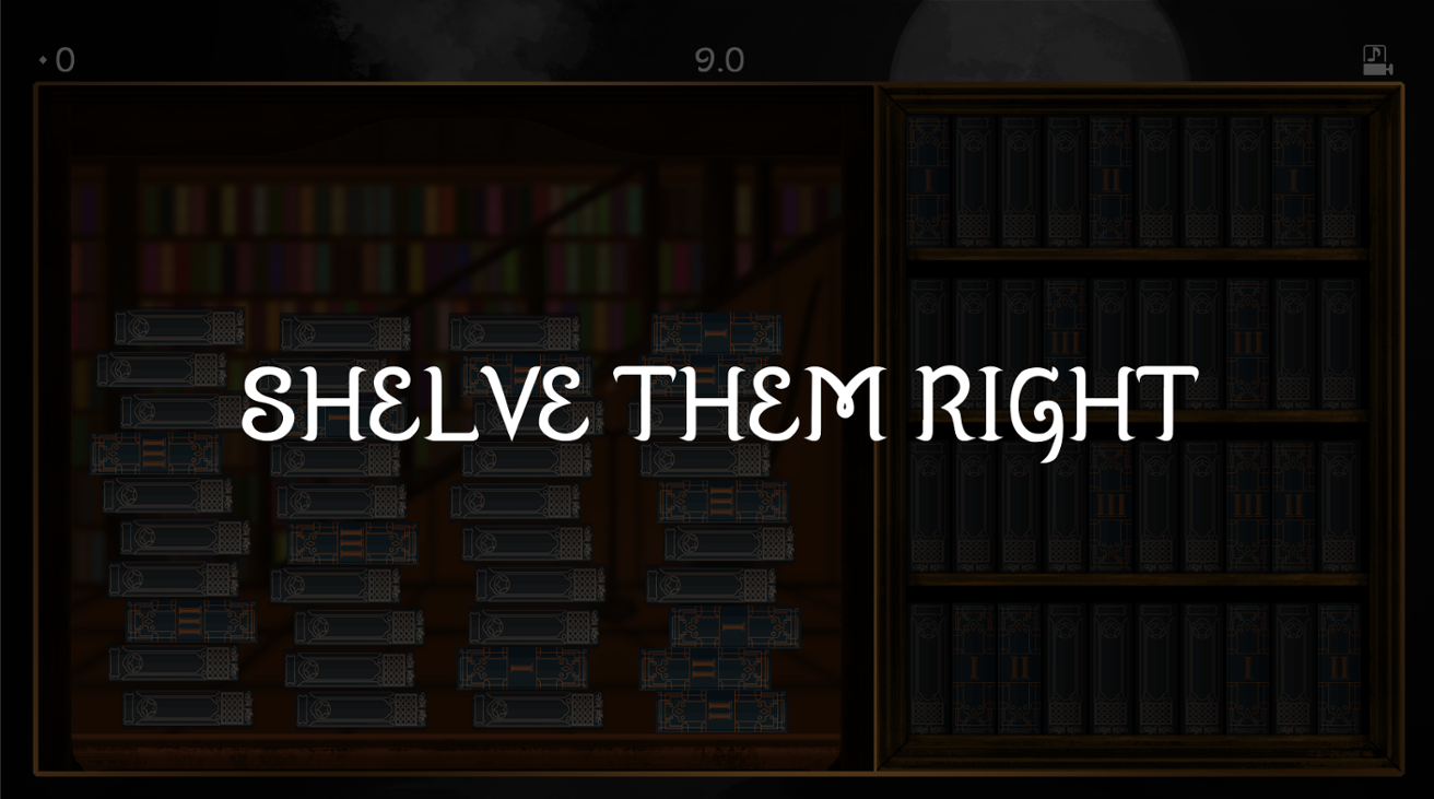 Games like Shelve them right