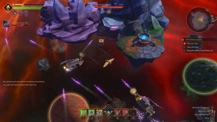 Solar Sails: Space Pirates screenshot