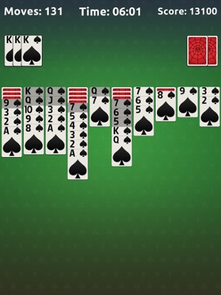 Spider Solitaire, Card Game screenshot