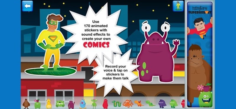 Superhero Comic Book Maker screenshot