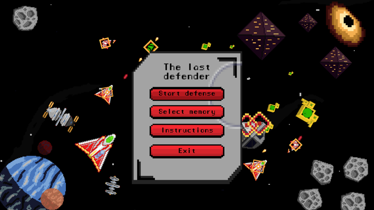 Games like The Last Defender (2D Shooter)