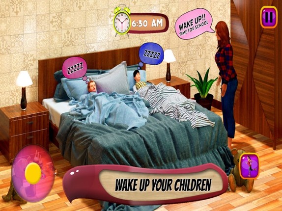 Virtual Mother: Baby Care Game Image