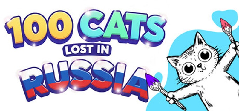 100 Cats Lost in Russia Find & Color Image
