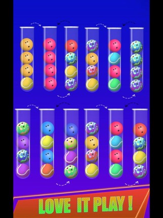 Color Ball Sort It puzzle Image