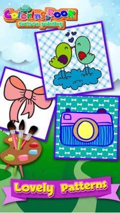 Coloring Book :Cartoon Painting Image