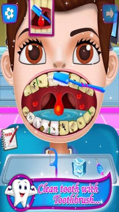 Crazy Dentist Mania game for Kids, girls and toddler Image