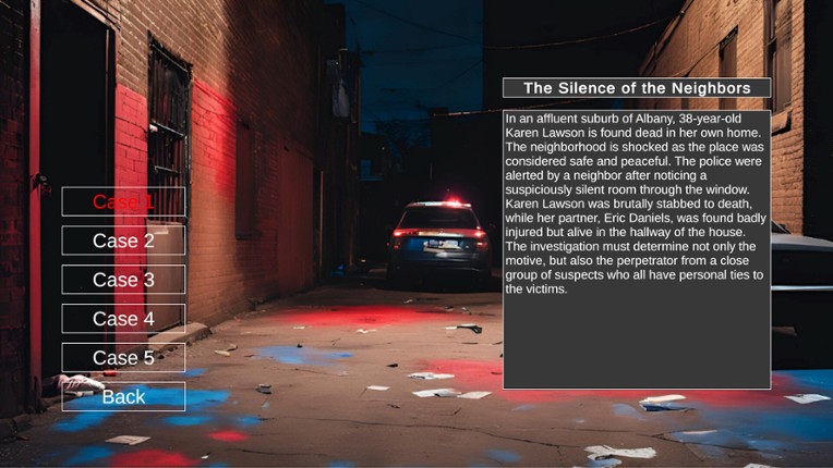 Crime Investigator screenshot