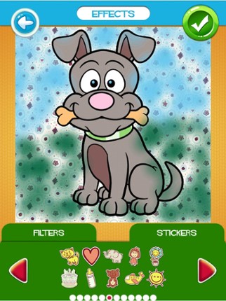 Cute Dog Coloring Book Pages screenshot