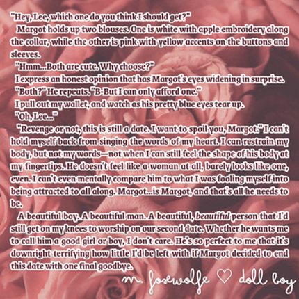 doll boy ♡ older man/younger man novella Image