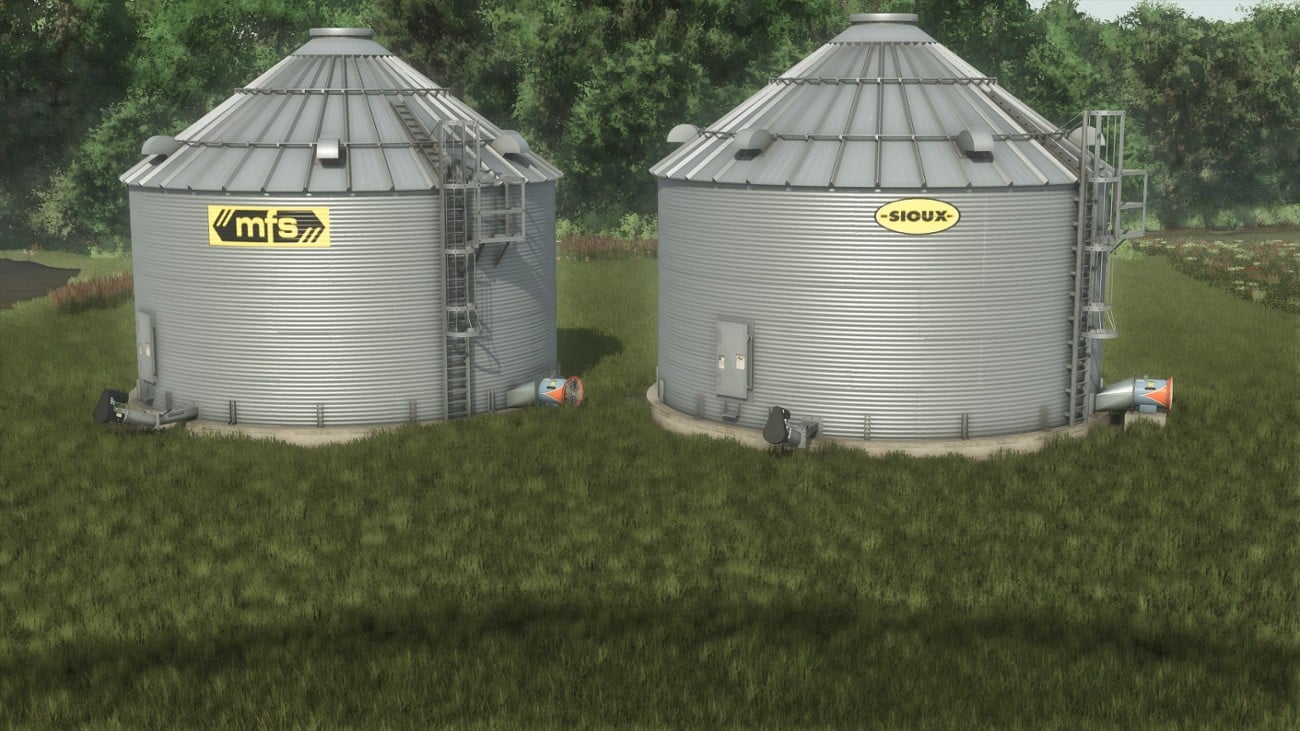 Games like FS25 36FT Grain Bins