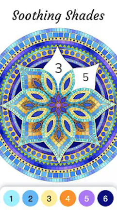 Zen Color - Color By Number Image