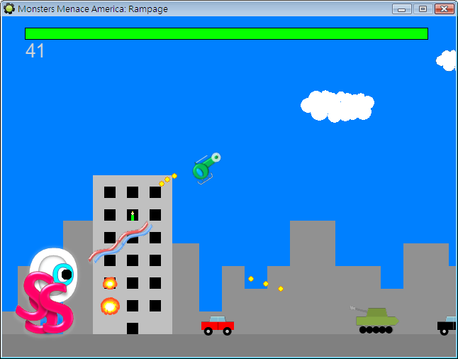 Games like Monsters Menace America: Rampage