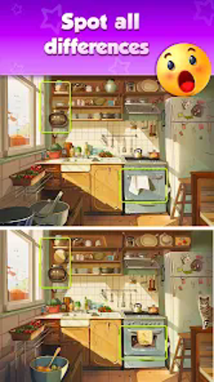 Find 5 Differences Train Brain screenshot