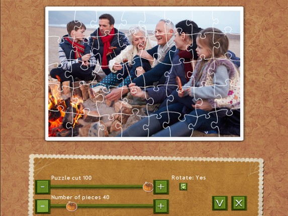 Holiday Jigsaw Thanksgiving Day screenshot