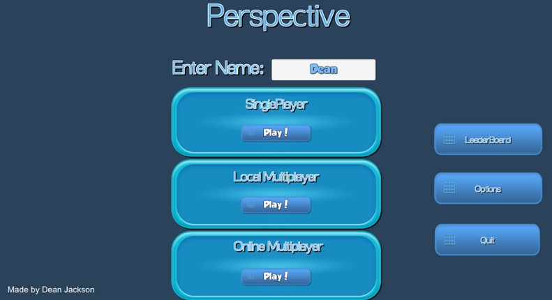 Perspective screenshot